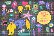 Monsters, Freaks & other characters, an Illustration by kite-kit (Thumbnail 1 of 4)