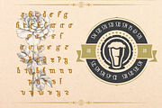 Chameton - Decorative Blackletter, a Blackletter Font by Dhabee (Thumbnail 8 of 15)