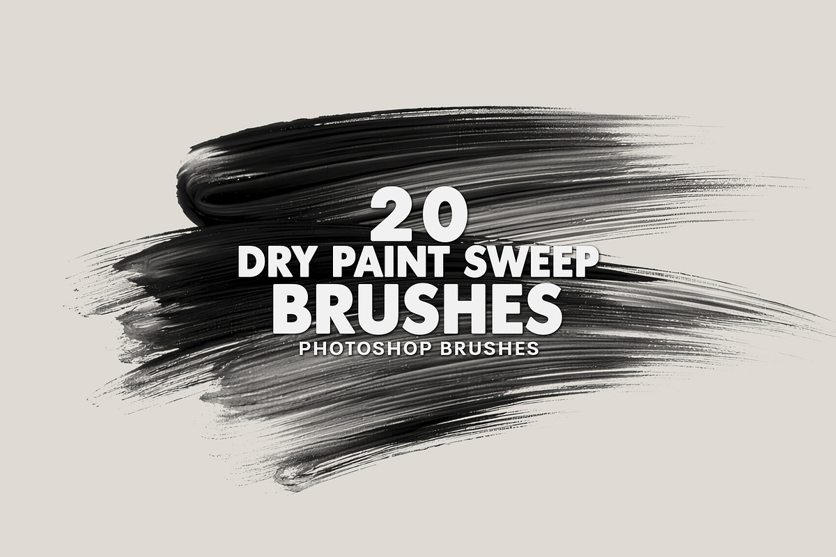 Dry Paint Sweep Brushes, a Brush Add-On by AB-TheDesigner (Photo 1 of 4)