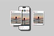 Social Media Instagram Mockup, an iPhone Mockup by Amigos__46 (Thumbnail 3 of 9)