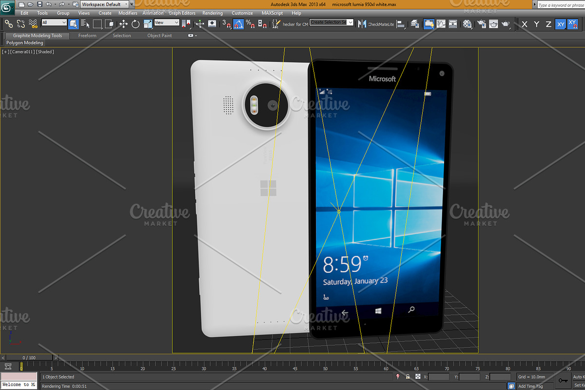 Microsoft Lumia 950 XL White, an Object 3D Model by XYZ Space (Photo 18 of 24)