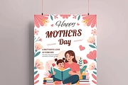 Happy Mothers Day Poster Template, a Flyer Template by MightyDesign (Thumbnail 2 of 8)