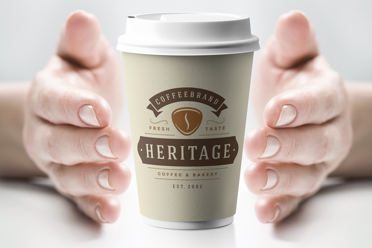 36 Coffee Logos and Badges, a Branding & Logo Template by Vasya Kobelev (Photo 4 of 15)