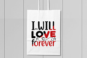 i will love forever, a Graphic by minmicro (Thumbnail 4 of 5)