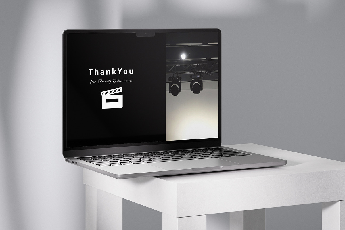 Cinema Pitch Deck Keynote preview 3