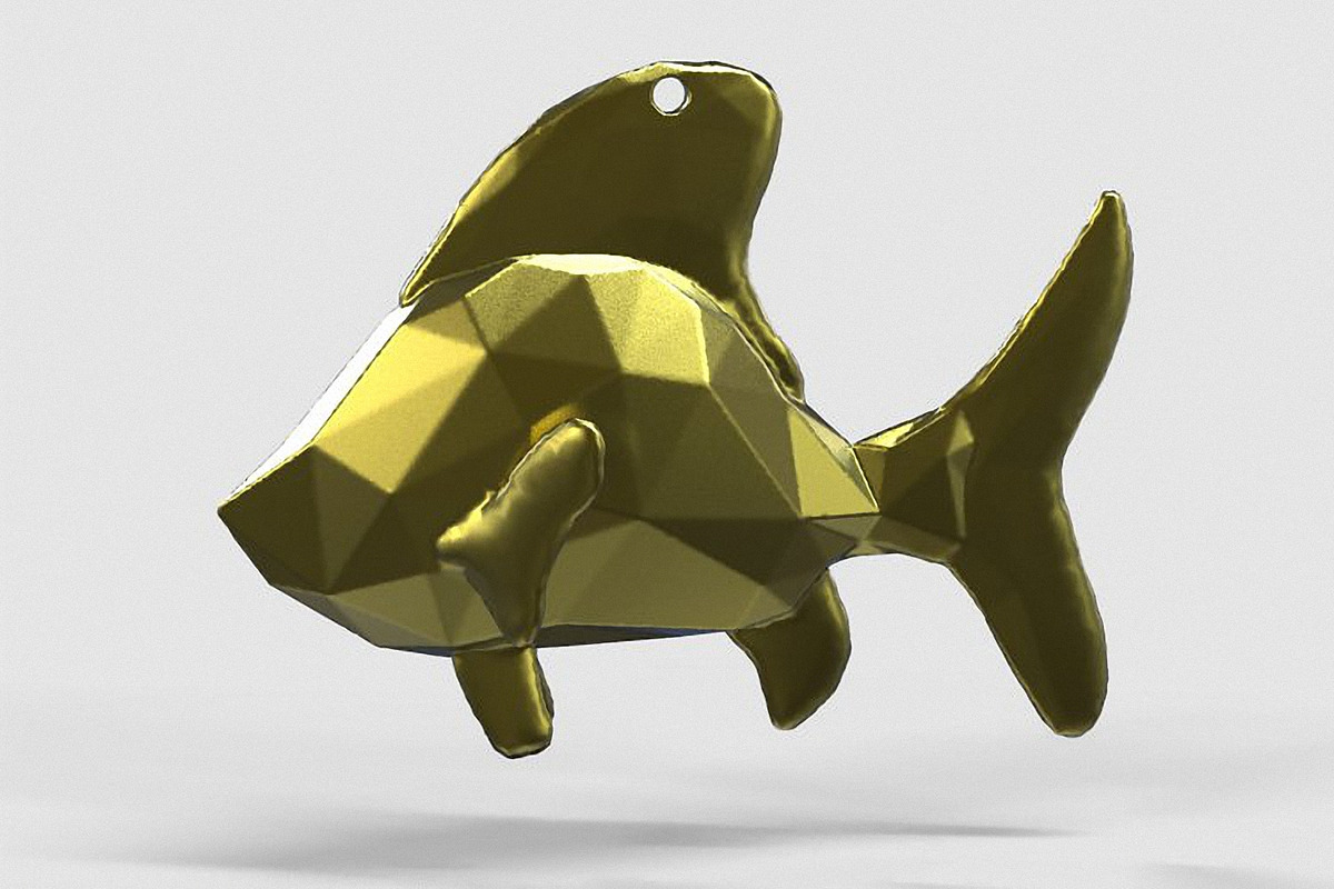 7 Nautical Charm 3D Model Set, an Animal 3D Model by Kseniya-Omega (Photo 4 of 17)