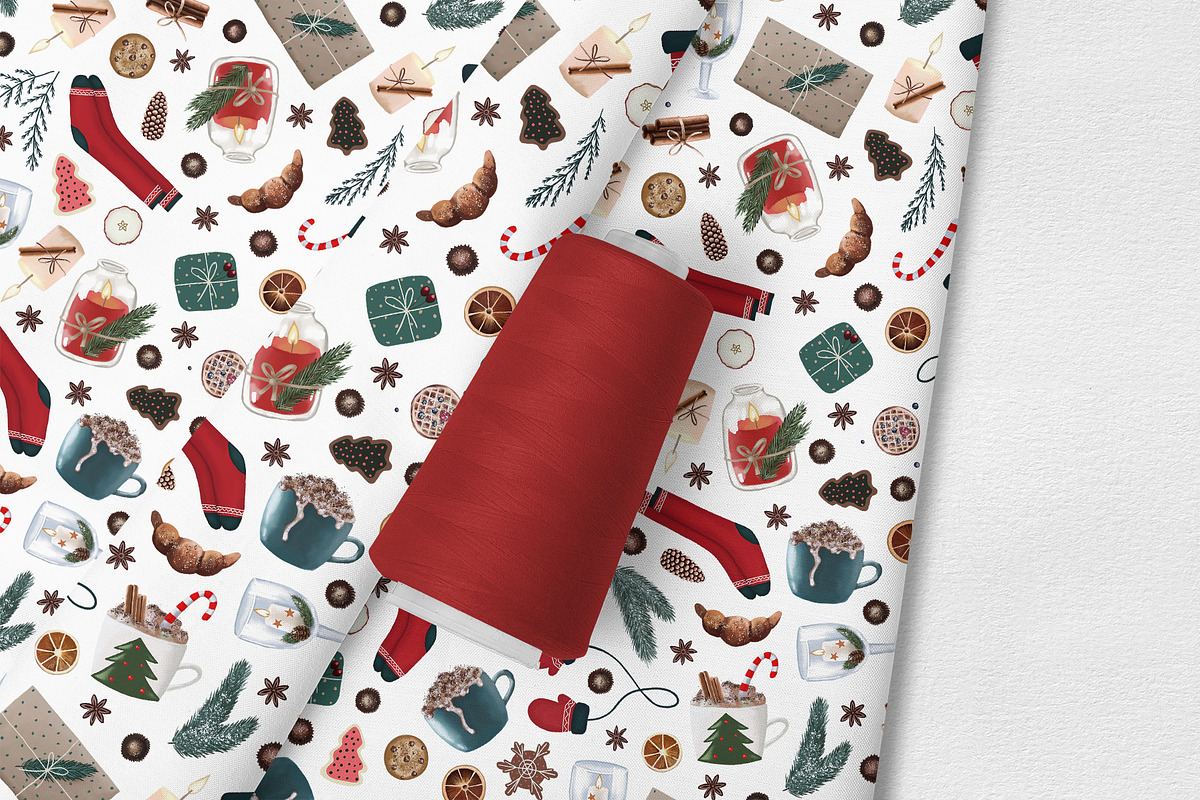 Hygge Winter Christmas Set, a Decorative Illustration by Chloe's Illustrations (Photo 3 of 10)