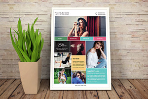 Photography Flyer, a Flyer Template by retrographix