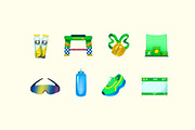 Marathon Run Essentials, an Object Graphic by Deemak Daksina (Thumbnail 1 of 3)