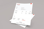 Invoice, a Stationery Template by Pixul (Thumbnail 2 of 3)