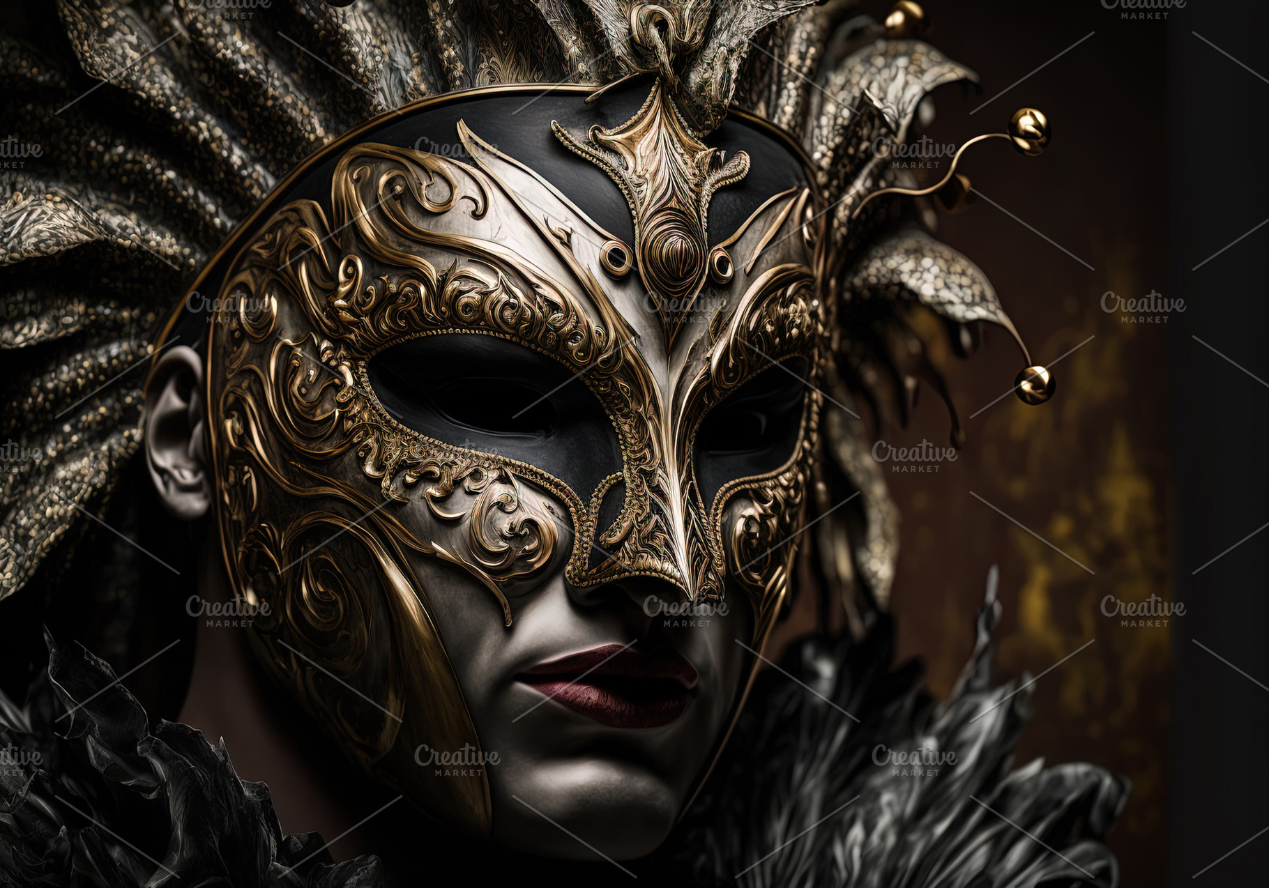 Venice Carnival mask for website, an Arts & Entertainment Photo by Shootdiem
