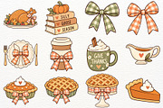 Thanksgiving Clipart Silly Goose PNG, a Seasonal Illustration by SugarCloudStudioArt (Thumbnail 5 of 6)