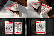 40 Pizza Branding & Packaging Mockup, a Packaging Mockup by Vitora Mockup (Thumbnail 10 of 12)