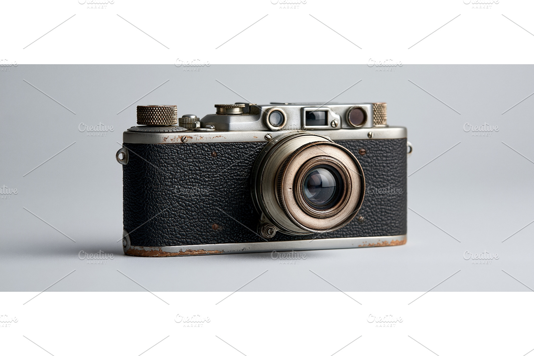 Vintage Rangefinder Camera on Studio, an Arts & Entertainment Photo by piter.goskov