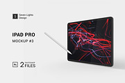 iPad Pro Mockup #3, an iPad Mockup by Seven Lights (Thumbnail 1 of 7)