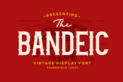 Bandeic - Vintage Serif Typeface, a Blackletter Font by Imoodev (Thumbnail 1 of 5)