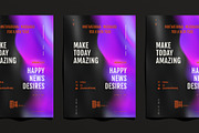 Vibrant Wavy Gradient Shapes, a Texture Graphic by le-genda (Thumbnail 8 of 14)
