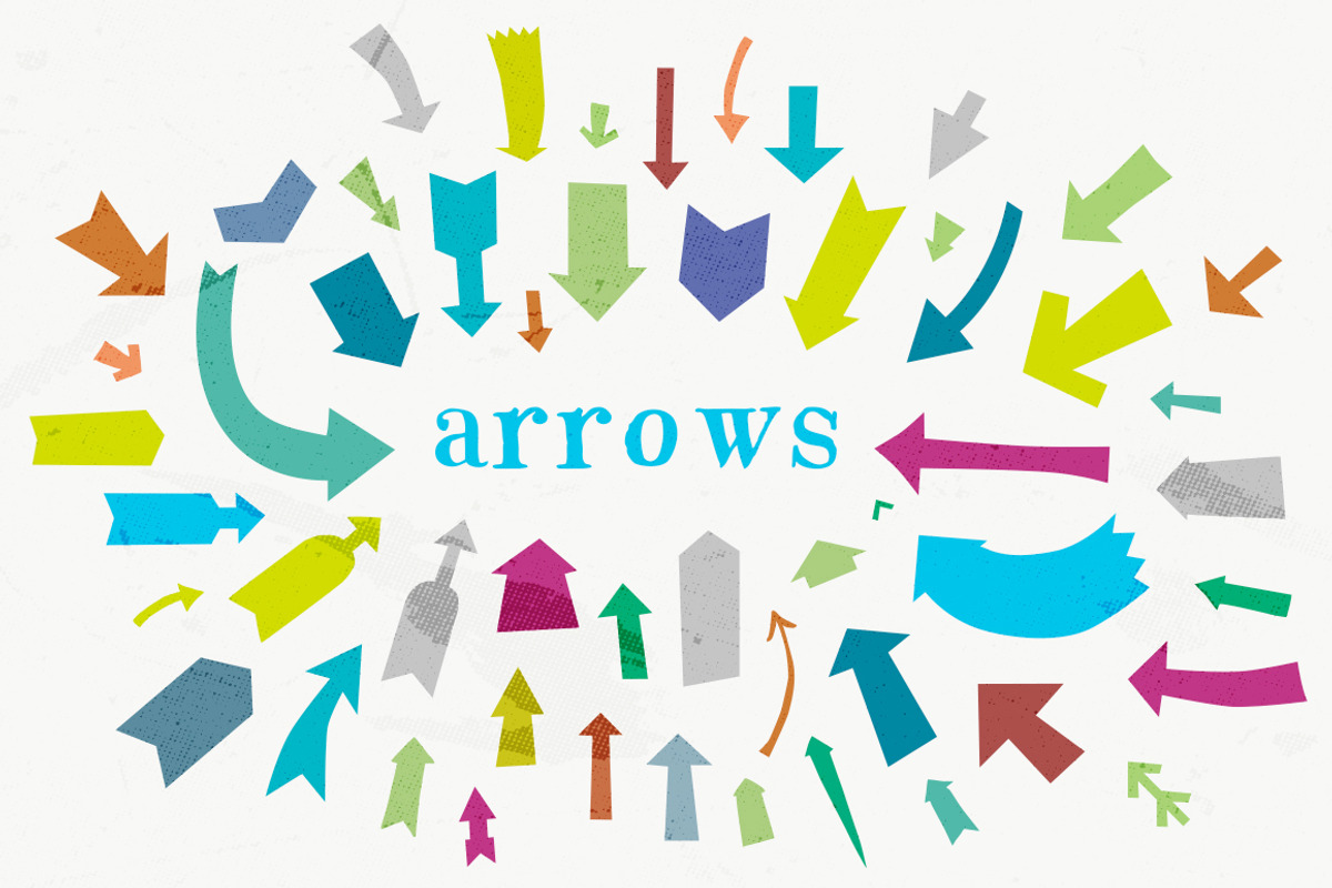 Arrow Handdrawn Sketch Vector Shapes, an Illustration by Craft Graphic Type (Photo 1 of 3)
