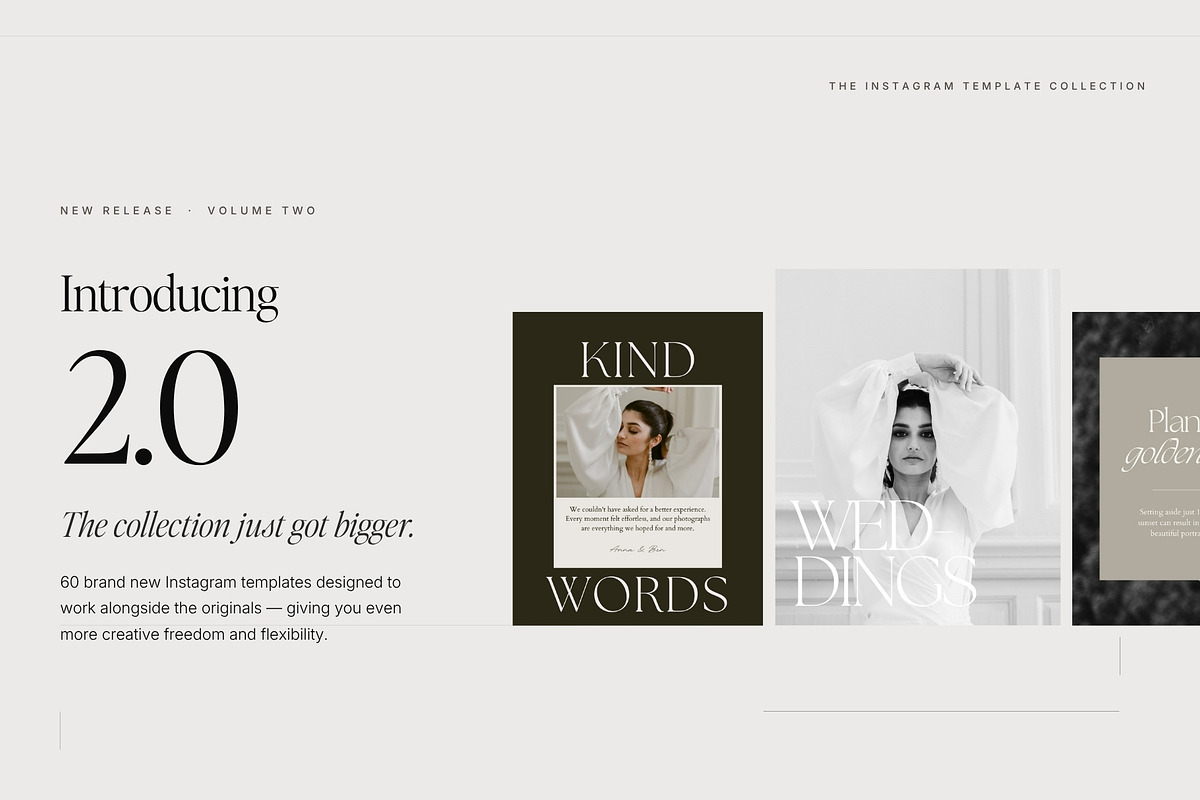60 Instagram Templates | Canva Set, a Social Media Template by Adam and Grace (Photo 2 of 23)