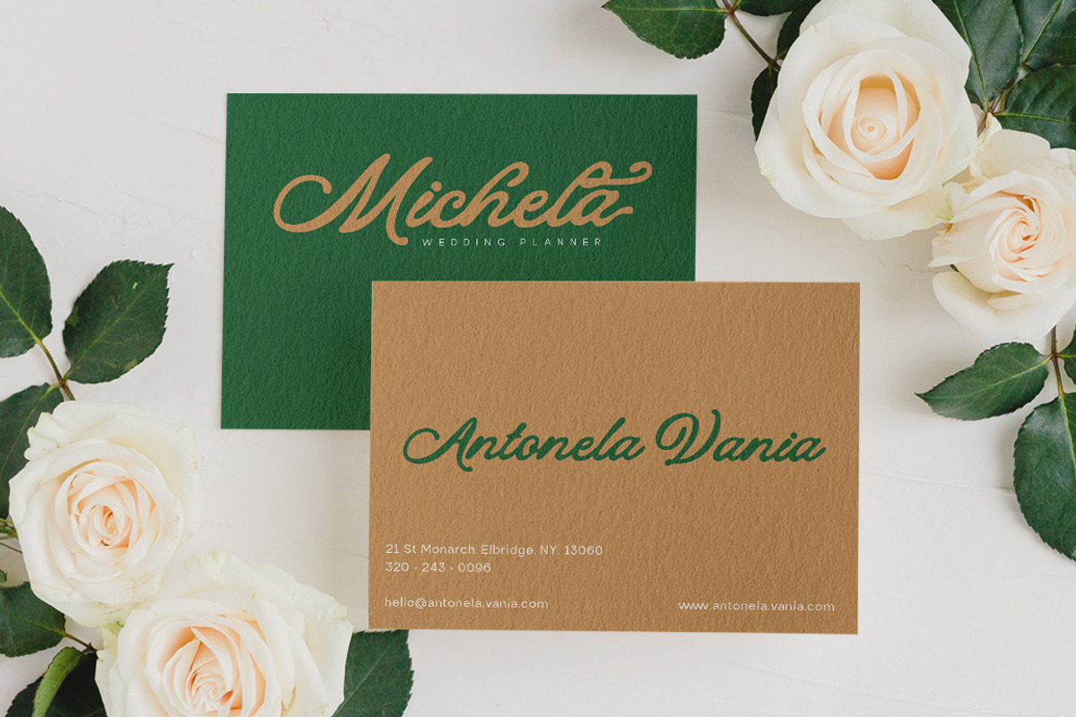 Variation Classic, a Script Font by StudioRhd (Photo 11 of 11)