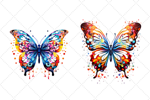 Abstract Butterfly Sublimation