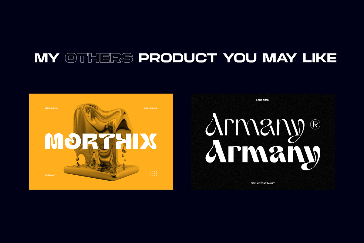 Nokia Expanded, a Sans Serif Font by LoneArmy (Photo 11 of 11)