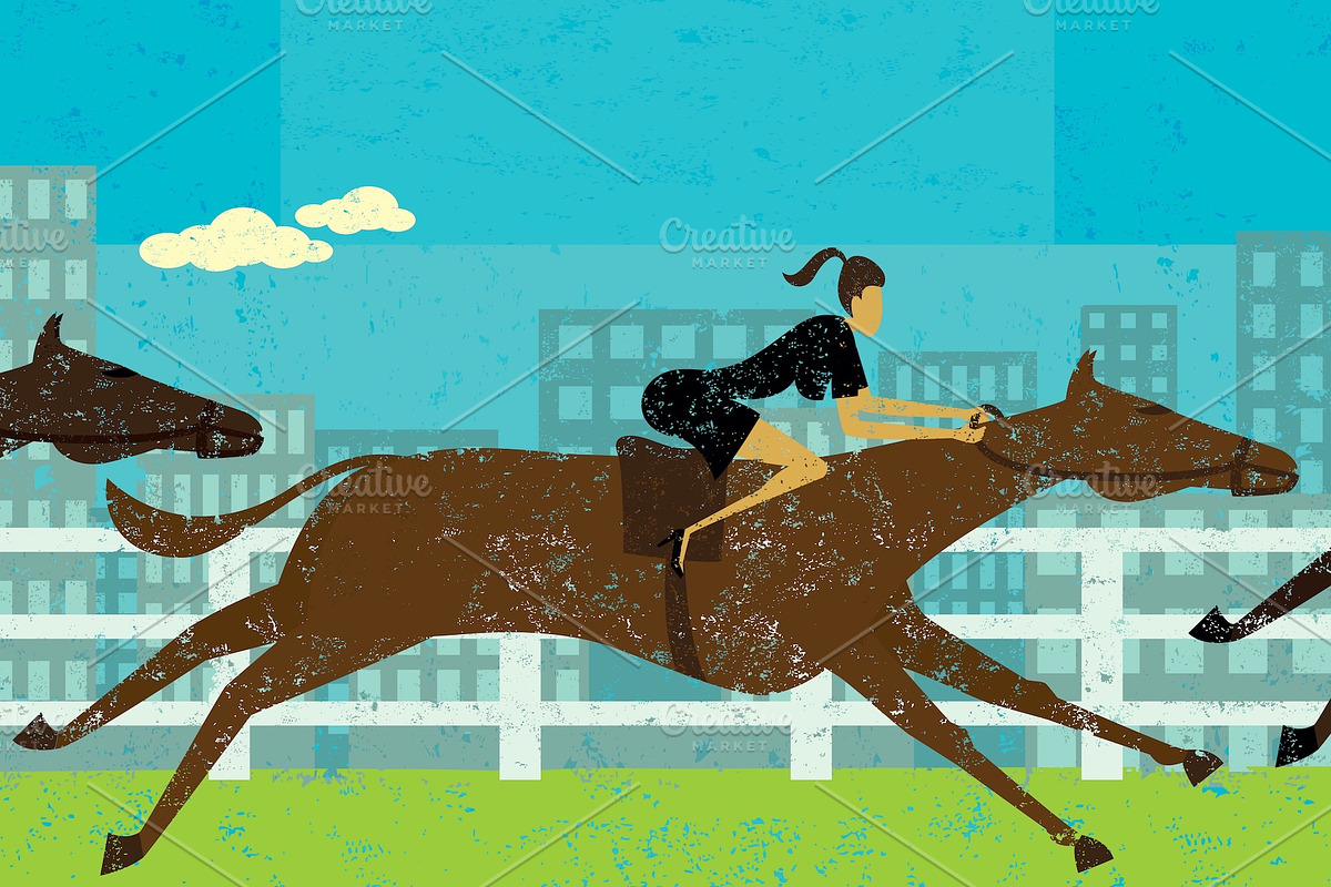 Business Concepts Bundle 06 Women, a Person Illustration by retrorocket (Photo 7 of 16)