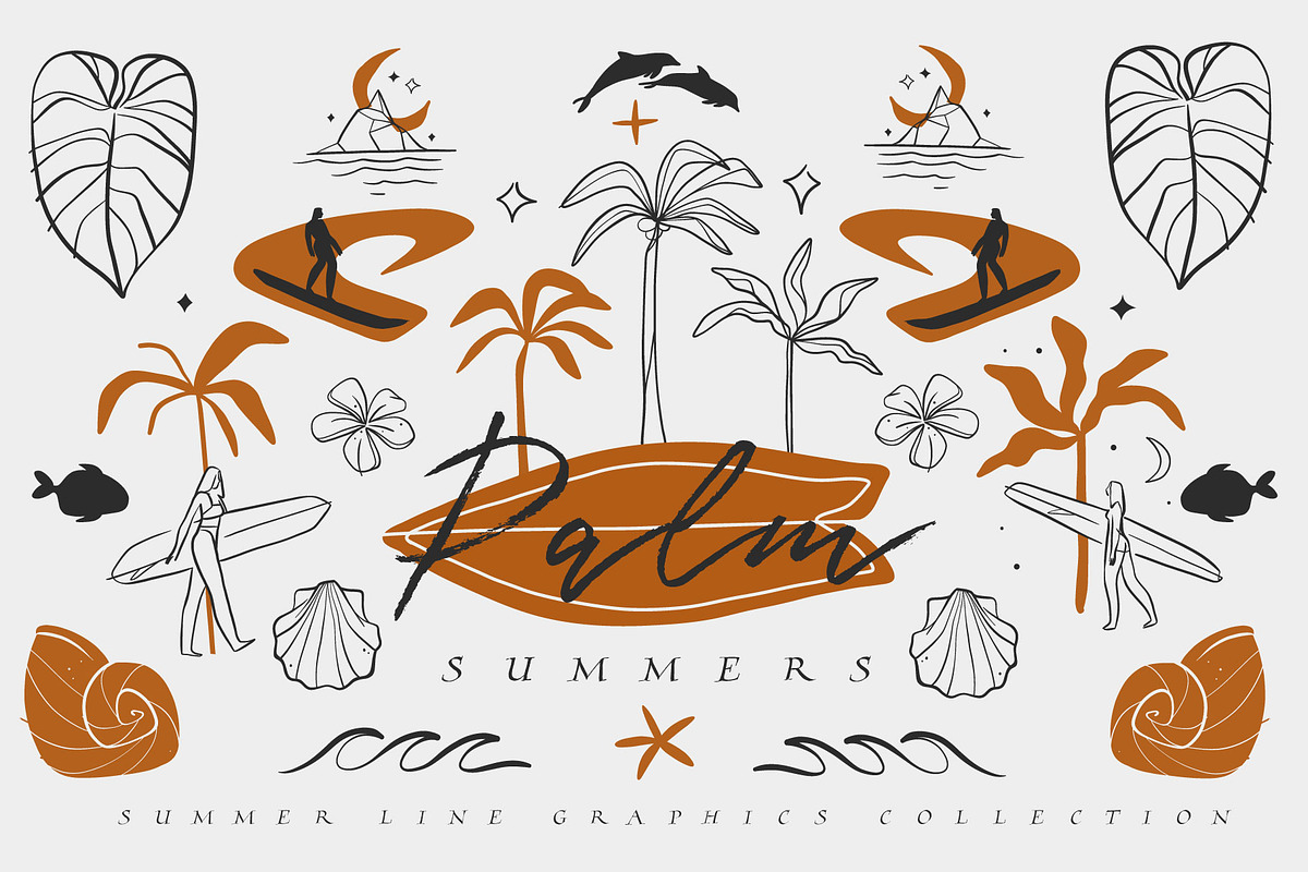 Palm summers, an Object Illustration by Anastasy_helter (Photo 19 of 20)