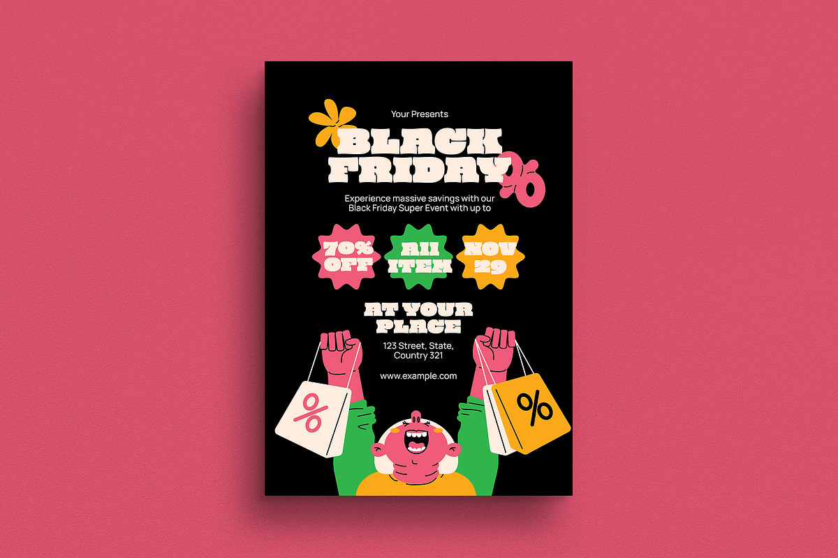 Black Friday Sale Event Flyer