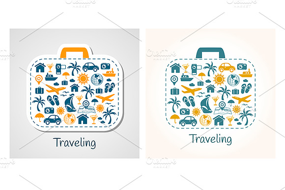 Travel Holiday Suitcase Set