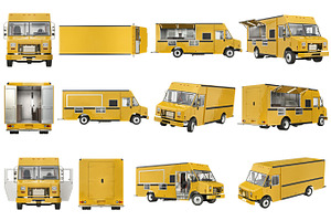 Food truck eatery set