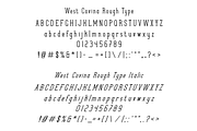 West Covina, a Slab Serif Font by Kuya Carthy Art + Design (Thumbnail 6 of 6)