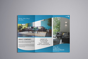 Trifold Interior Brochure - V768