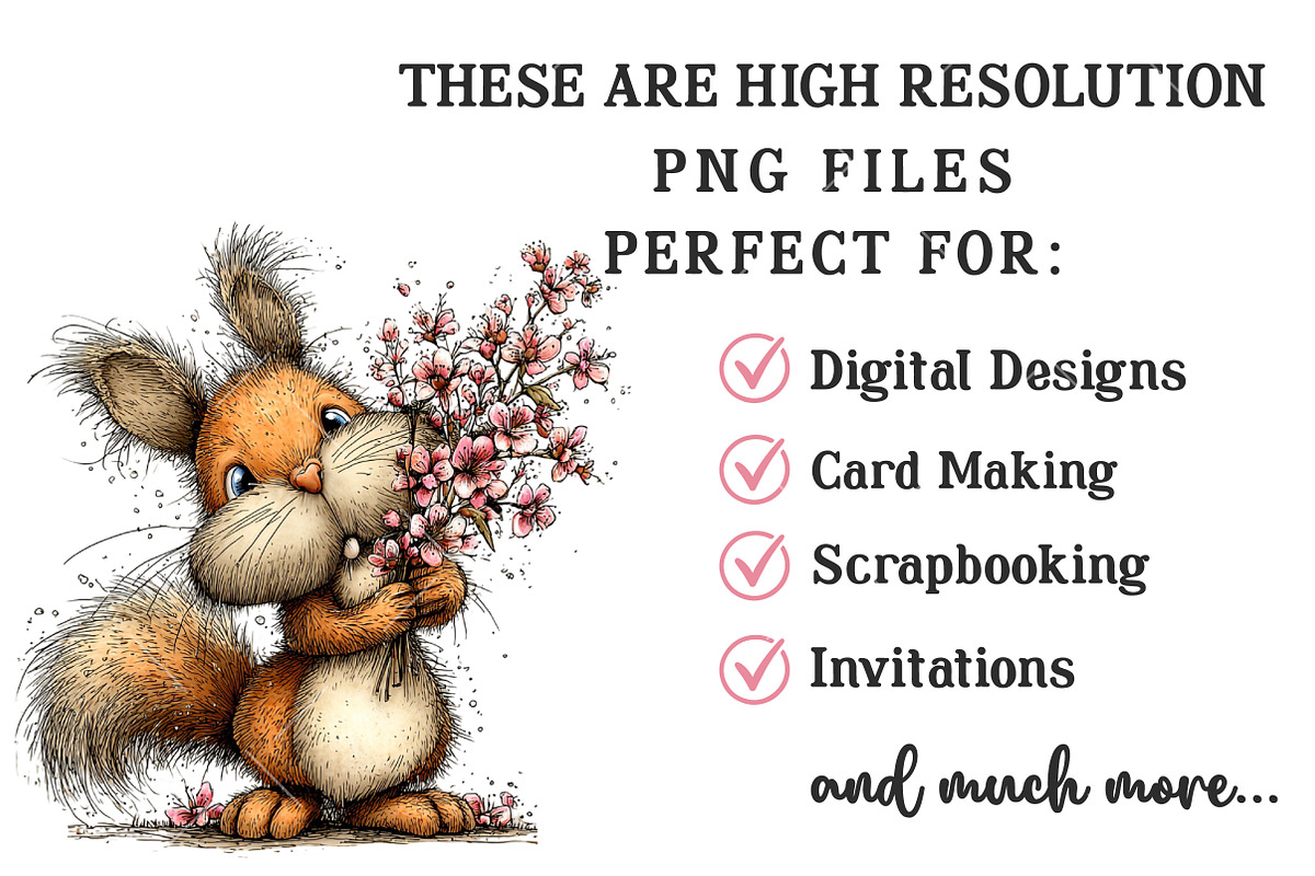 Whimsical Easter Animals Clipart, an Illustration by OK Design (Photo 4 of 6)