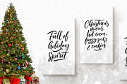 Christmas Lettering Quotes, a Decorative Illustration by Artlana (Thumbnail 2 of 2)
