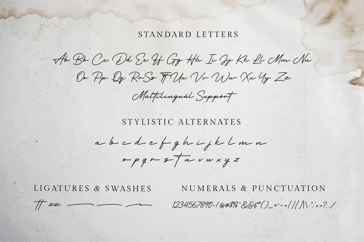 Hertine - Monoline Signature, a Script Font by Ef Studio (Photo 8 of 8)