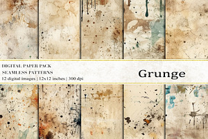 Grunge Digital Papers