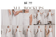 Women Sleeveless Dress Mockup Bundle, an Apparel Mockup by Neutral Mockups (Thumbnail 4 of 8)