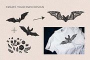 Mystic linocut, Halloween collection, an Object Graphic by Yamurchik (Thumbnail 6 of 10)
