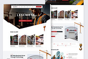 BuildFx - Construction Figma Templat, an UI Kit Template by ArtGalaxy (Thumbnail 1 of 4)