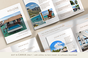 Beach Airbnb Welcome Guide CANVA, a Magazine Template by Digiluxe (Thumbnail 1 of 6)