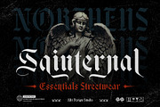 Black Nice Typeface, a Blackletter Font by alit design (Thumbnail 2 of 17)