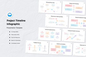 Project Timeline Infographic Keynote, a Presentation Template by Antstheme