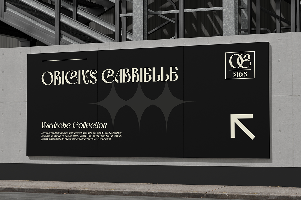Genya - Experimental Decorative Font, a Sans Serif Font by Say Studio (Photo 9 of 11)