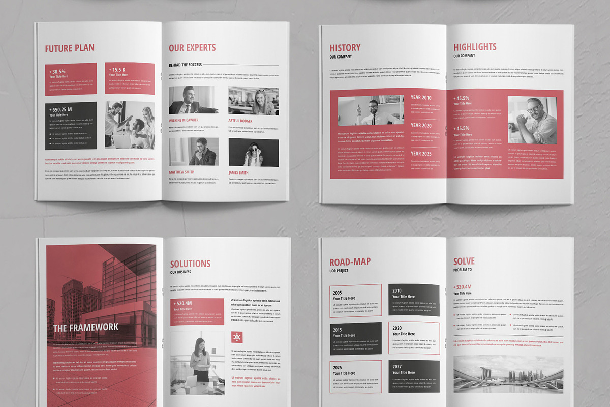 White Paper Layout Design Template, a Brochure Template by ContestDesign (Photo 3 of 3)