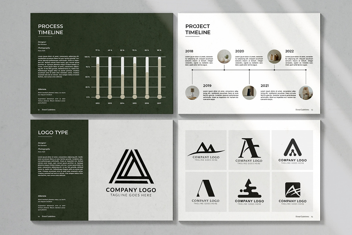 Brand Guidelines, a Brochure Template by Analogi Studio (Photo 5 of 20)