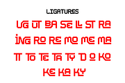 Dugout is a Sport font family, a Sans Serif Font by Brown Cupple (Thumbnail 12 of 13)