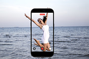 80 Phone mockups 2026 Vector + PNG, an iPhone Mockup by PhotoVector (Thumbnail 8 of 9)