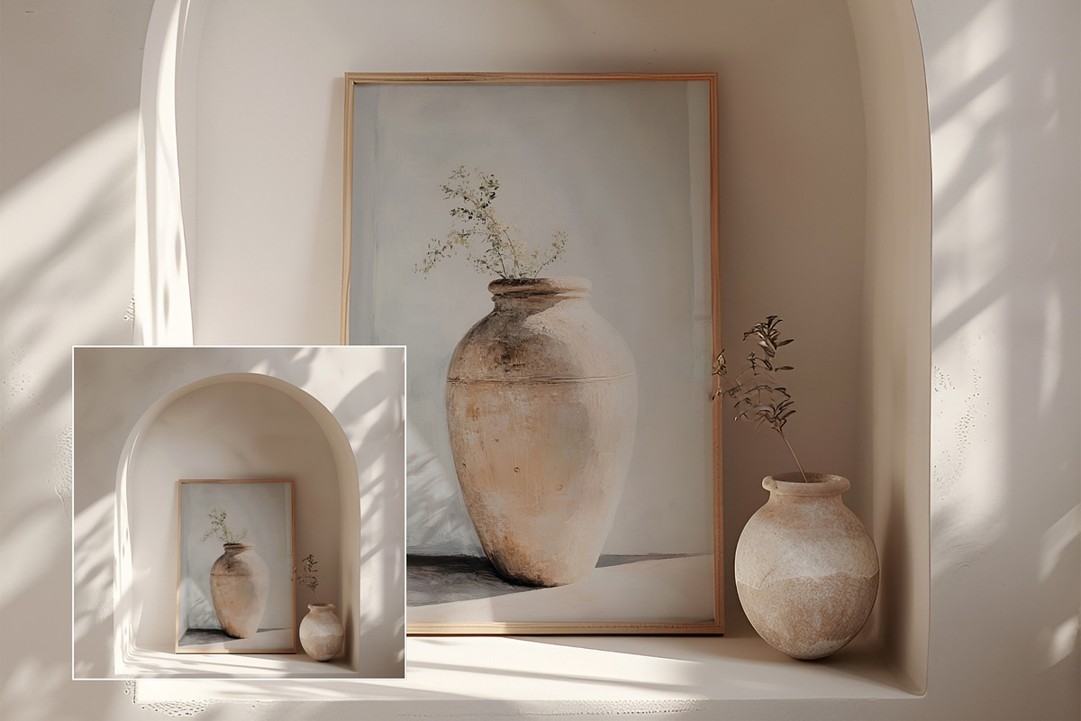 Greek Villa Frame Mockup | FR-GV-02, a Household Mockup by Callistemon Creative (Photo 2 of 8)
