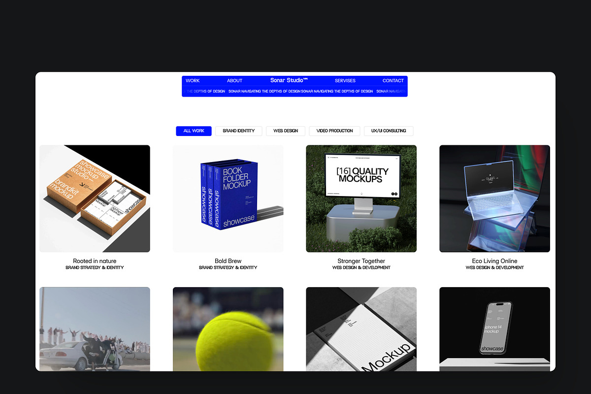Sonar Studio | Framer Template, a Landing Page Template by imdanny (Photo 2 of 5)